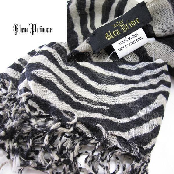 ストール メンズ / Glen Prince グレンプリンス ウール・タイガー