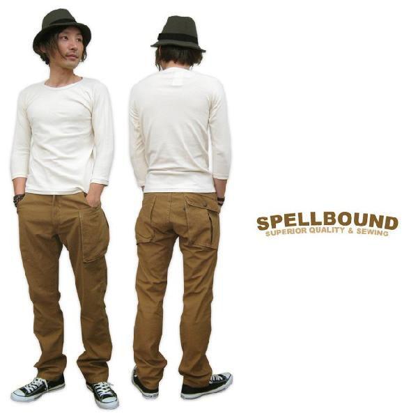 Spell Bound Military Pants スペルバウンド　パンツ SPELLBOUND スペルバウンド Spell Bound カーゴパンツ スリム