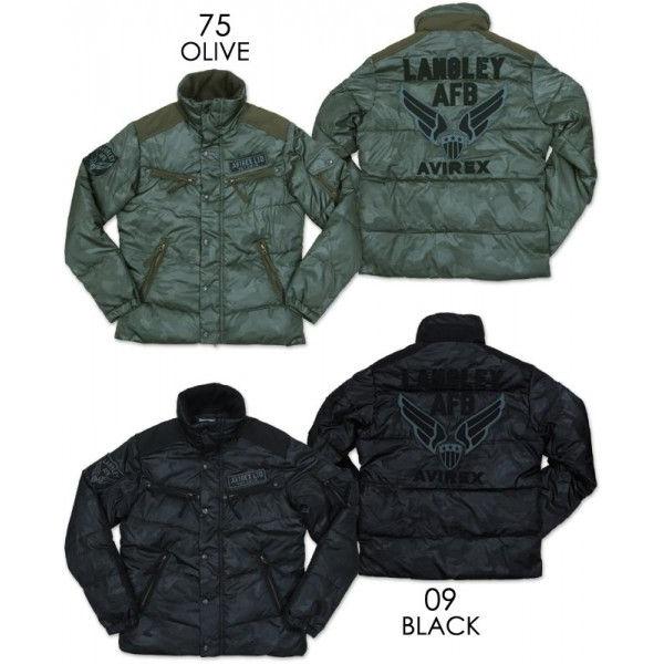 AVIREX（アヴィレックス） ラングレー パディング ジャケット : SUPER