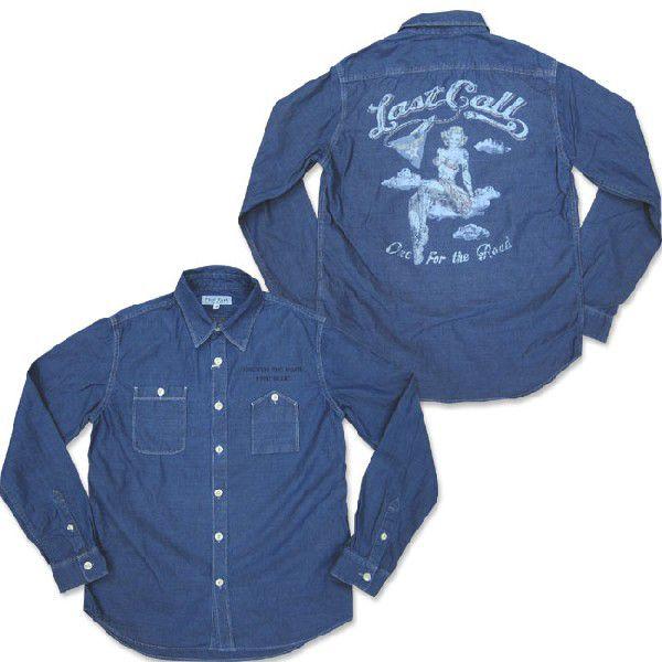 AVIREX（アヴィレックス） シャツ メンズ /AVIREX タイプ・ブルー 長袖