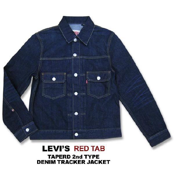 Levi's LEVI'S RED TAB TAPERED 2nd TYPE DENIM TRACKER JACKET Levi's LEVI'S RED TAB TAPERED 2nd TYPE DENIM TRACKER JACKET