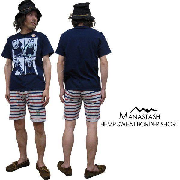 ハーフパンツ メンズ/MANASTASH マナスタッシュ ヘンプ スウェット