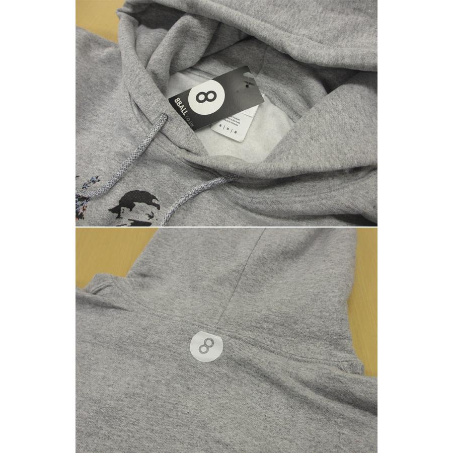 8BALL エイトボール BANKSY PRINT PULL PARKA バンクシープリント プル