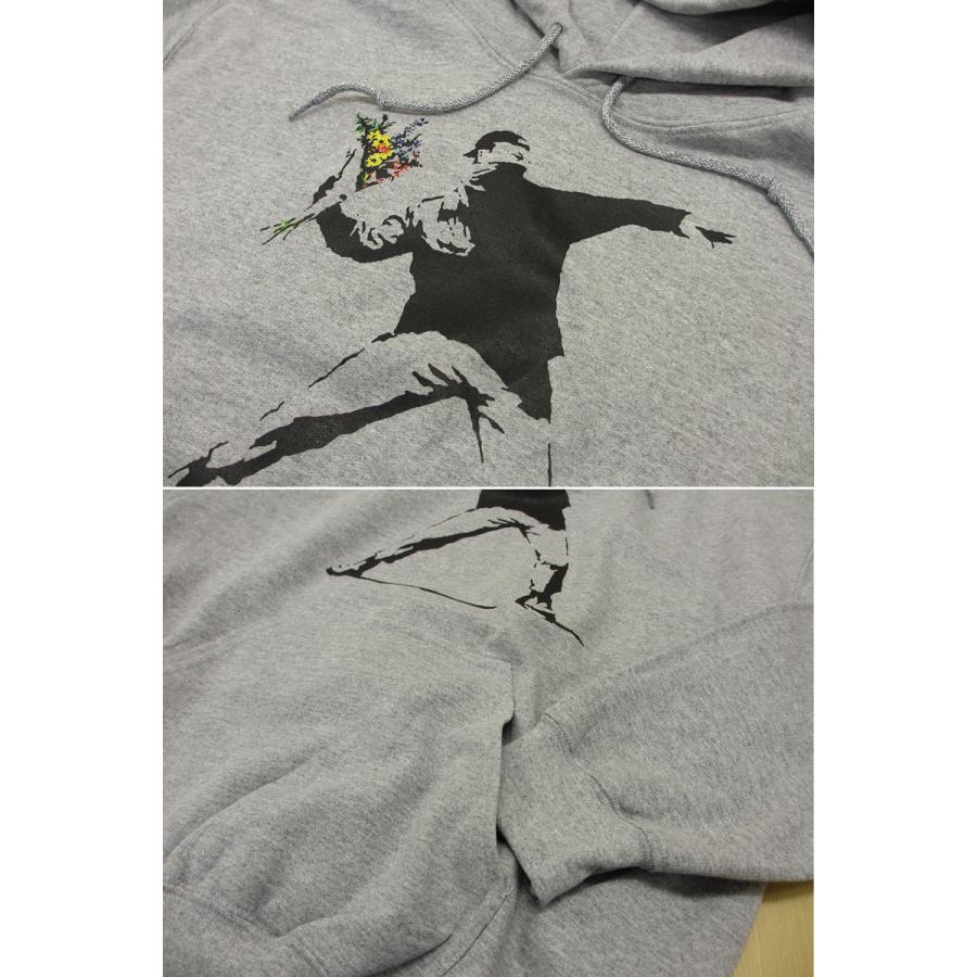8BALL エイトボール BANKSY PRINT PULL PARKA バンクシープリント プル
