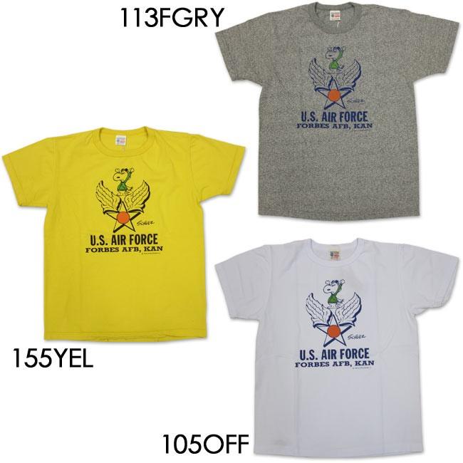 BUZZ RICKSON'S バズリクソン 半袖スヌーピープリント Tシャツ″U.S.