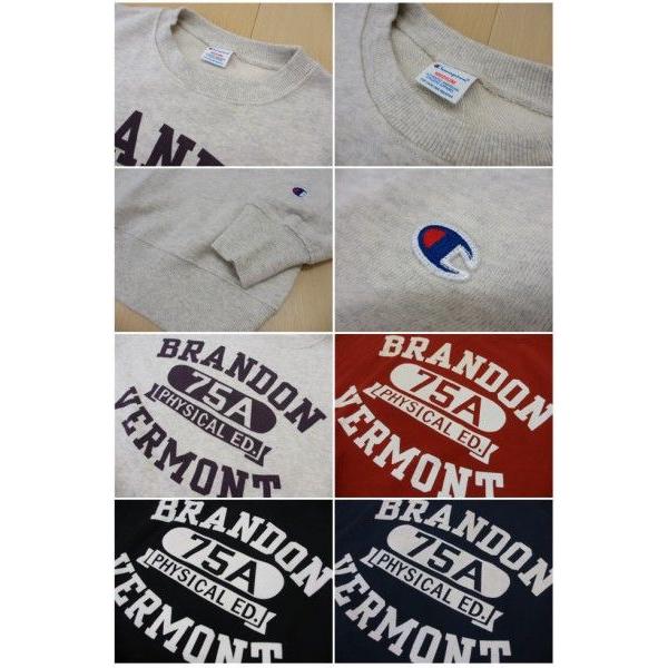 Champion（チャンピオン） カレッジプリント スウェットシャツ