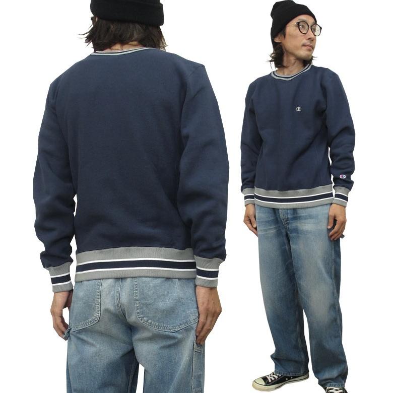 Champion チャンピオン リバースウィーブ リブラインクルー Champion チャンピオン リバースウィーブ リブラインクルー