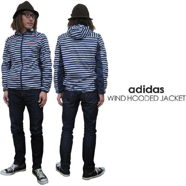 ジャケット メンズ/adidas アディダス WIND HOODED JACKET | adidas | 01