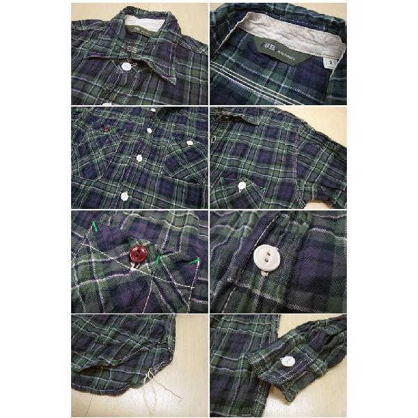FOB FACTORY VINTAGE GAUZE CHECK WORK SHIRT ヴィンテージ ガーゼ