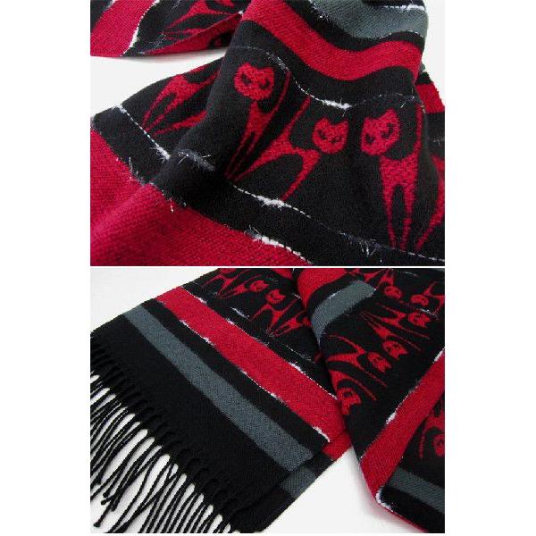 マフラー メンズ /KYOKKU キオック セクシーキャット（ネコ） マフラー