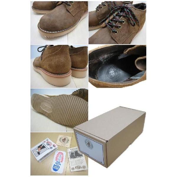 HATHORN BOOTS SUEDE MACHINE OXFORD SHOES ハーソンブーツ スウェード