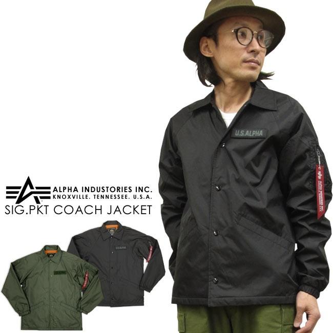 Alpha Industries アルファ・インダストリーズ ナイロン コーチ