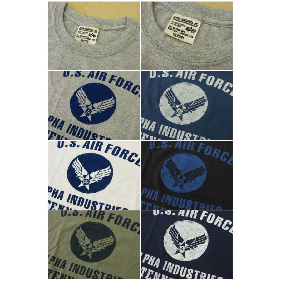 Alpha Industries ALPHA アルファ プリント 半袖 Tシャツ『U.S.