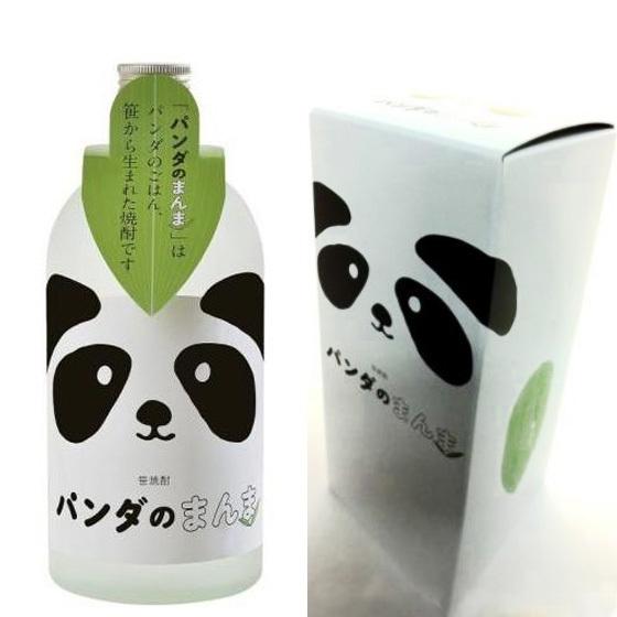 芙蓉酒造 笹焼酎 パンダのまんま 720ml 25度 箱入 お酒 焼酎 笹 長野県