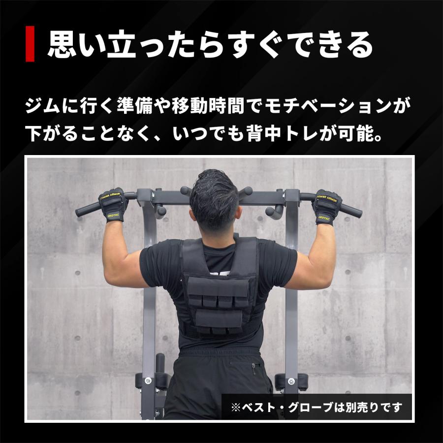 IROTEC（アイロテック） 懸垂 NEWチン&ディップスタンドEX / 懸垂
