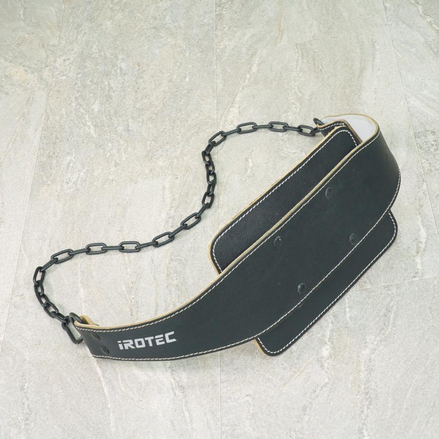 IROTEC（アイロテック）レザーディッピングベルトV2 本革/ディップス 懸垂 チンニング 筋トレ トレーニング器具 バーベル トレーニングベルト 筋トレ器具