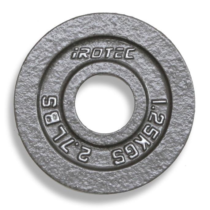 IROTEC（アイロテック） オリンピックアイアンプレート1.25KG [1枚] 穴 