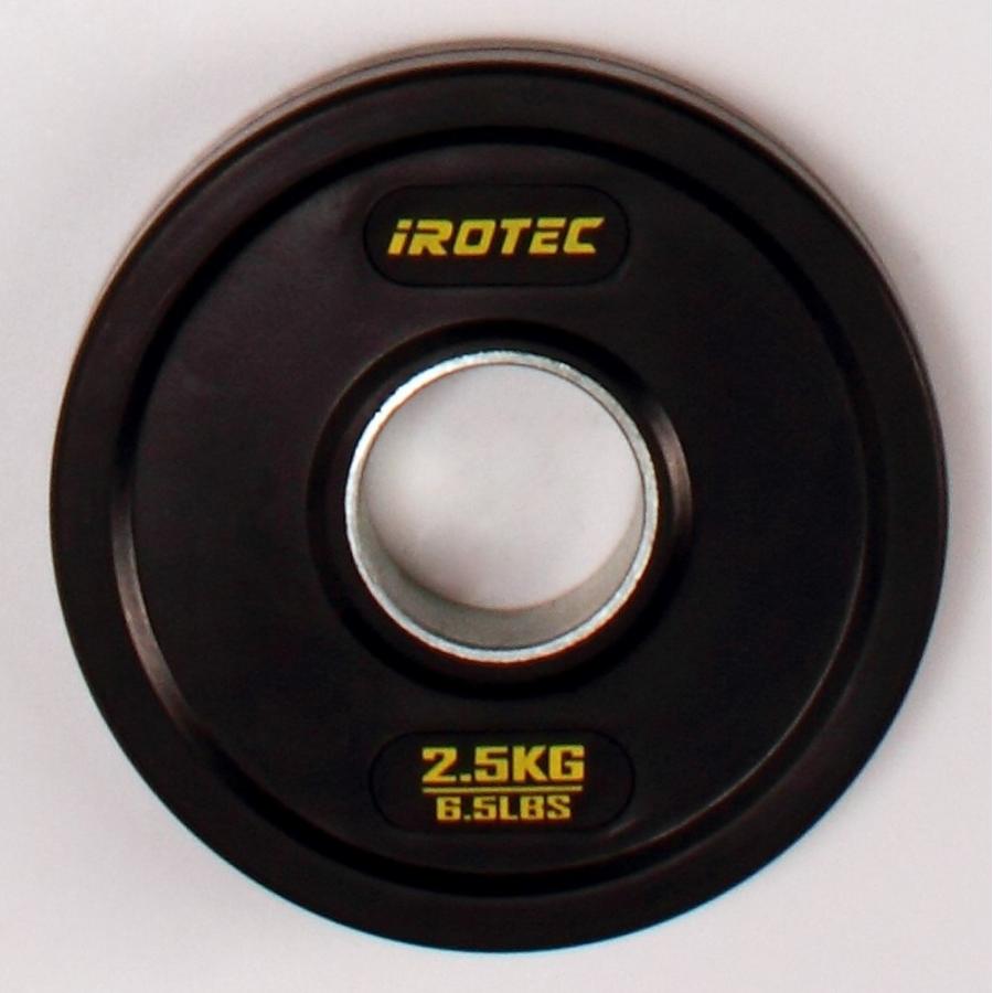アイロテック PU オリンピックプレート5kg.1.25kg.2.5kg