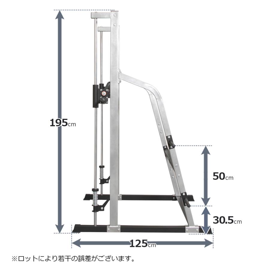 IROTEC（アイロテック）パワースミスマシン / スミスマシン パワーラック ハーフラック スクワットラック スクワット スタンド トレーニングマシン 筋トレ器具｜super-sports｜20