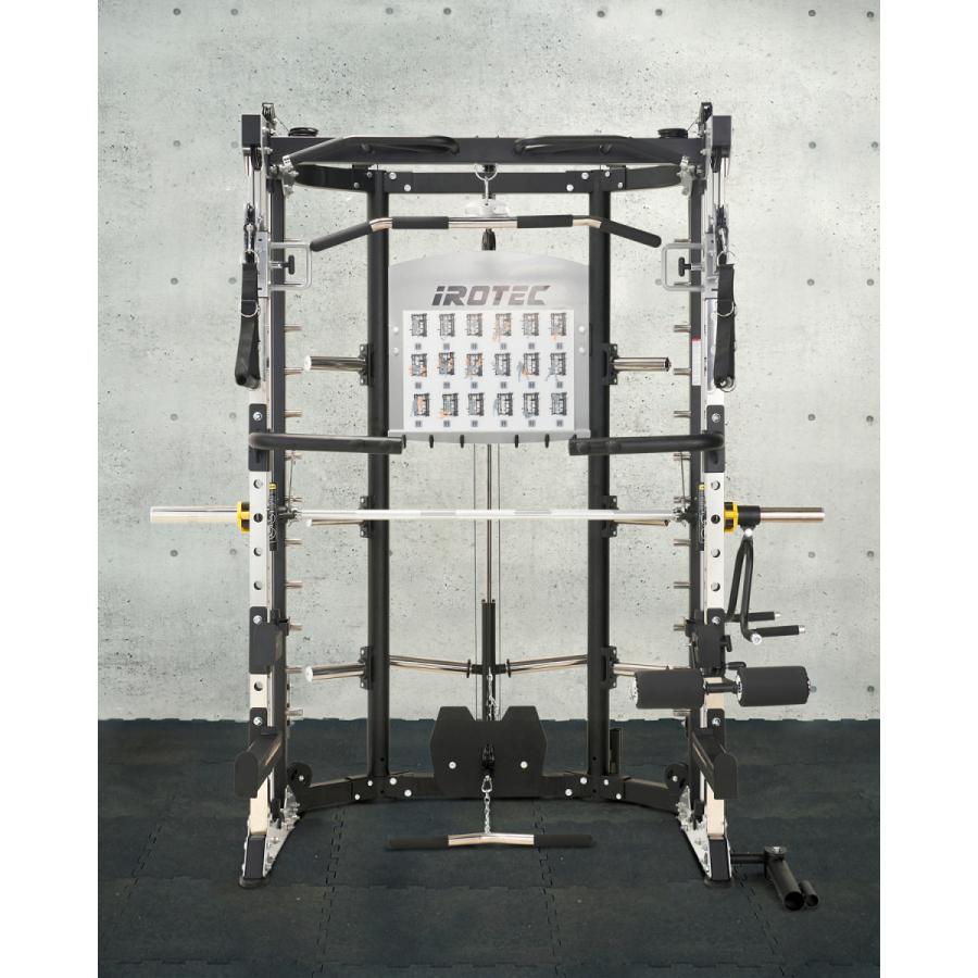 玄関先迄納品 組検なし 凖業務用 Irotec アイロテック プレートローディングスミス クロストータルトレーナージムwot 径50mm専用 ベンチプレス パワーラック 筋トレ器具 Wantannas Go Id