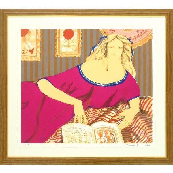 【絵画 額付 新品 【仲見世】 版画】