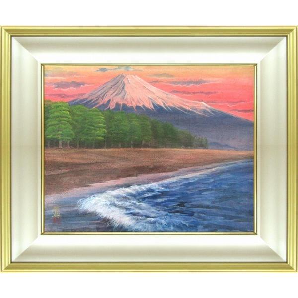 油彩画 洋画 (油絵額縁付きで納品対応可) F6号 「モンマルトル」 羽沢
