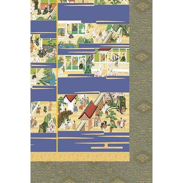 山村観峰『親鸞聖人御絵伝（尺三立）』版画+手彩色 【掛け軸・新品】 箕輪