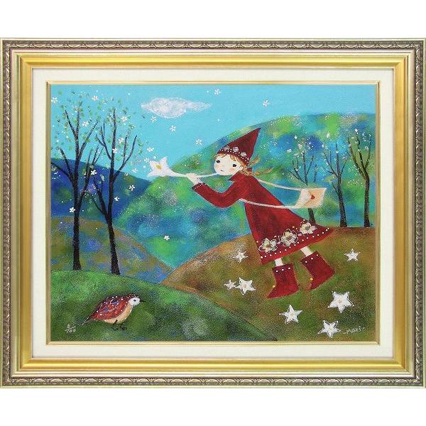 絵画 油絵 小澤勇寿郎 作 フランス風景・パリの街 4号サイズ