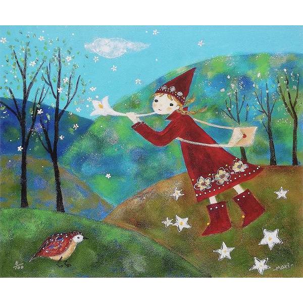 金井徳夫の直筆6号油絵です 金井徳夫の直筆6号油絵です 手描き 絵画