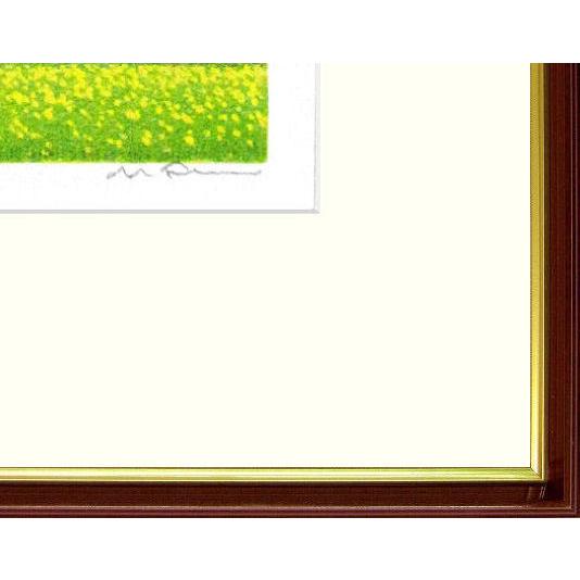 府川誠『黄花と樹』リトグラフ 【絵画 額付 新品 版画】 : ギャラリー