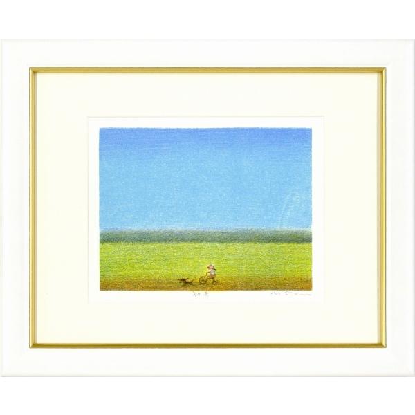 府川誠『初走』リトグラフ 新品，新作登場