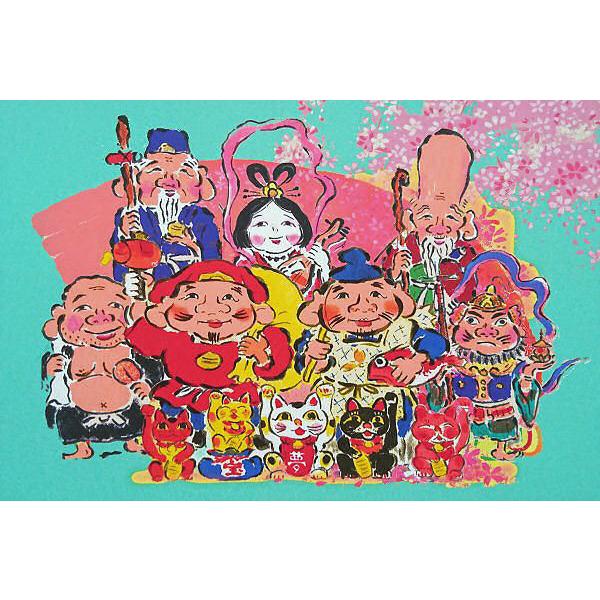 吉岡浩太郎『雪のメロディ』シルクスクリーン 【絵画 額付 新品 吉岡
