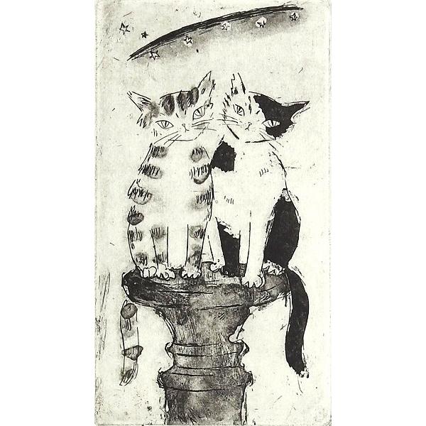 山岡康子『feeling』銅版画 【絵画 額付 新品 版画】 : ギャラリー