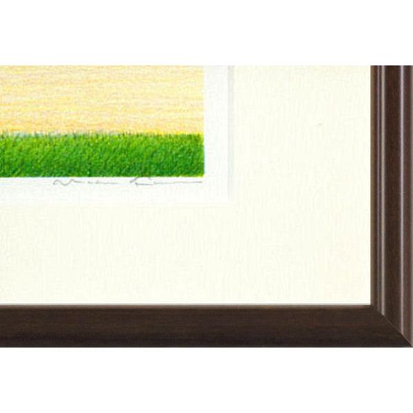 府川誠『ワン・ツウ』リトグラフ 【絵画 額付 新品 版画