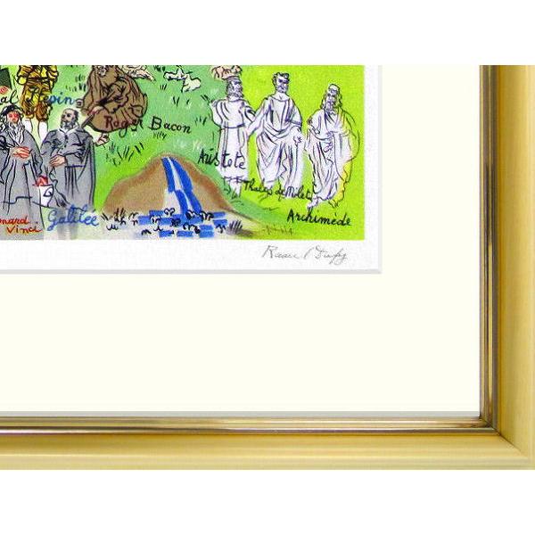 ラウル・デュフィのジークレー版画 ラウル・デュフィ『電気の精』ジクレー 【絵画 額付 新品 版画