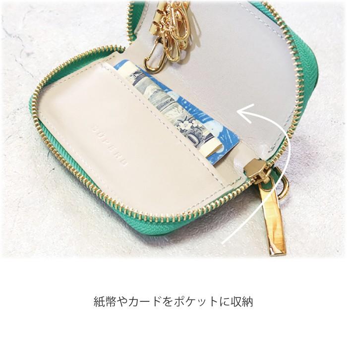 4連キーケース　ナチュラルクロコ 4連クロコ型モンスターキーケース/全14色】クロコダイル型押しレザー