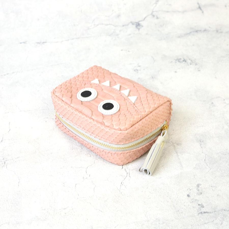 【パイソン/通しマチ/モンスターポーチSMALL/全11色】毎日の相棒♪定番/通しマチ仕様のふっくらモンスターマルチポーチ【モンスターver】 |  | 01