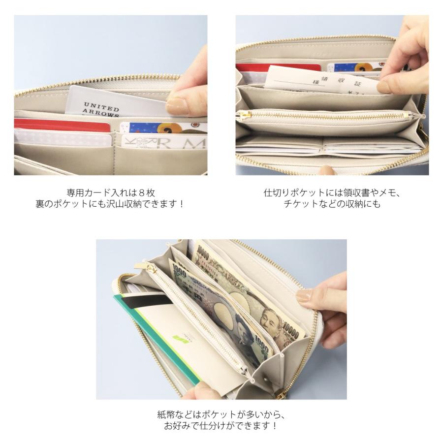 【パイソンおひげ長財布/全11色】ダイヤモンドパイソンレザー思わず誰かに見せたくなるモンスター長財布【オヒゲver.】ウォレット ラウンドファスナー |  | 06