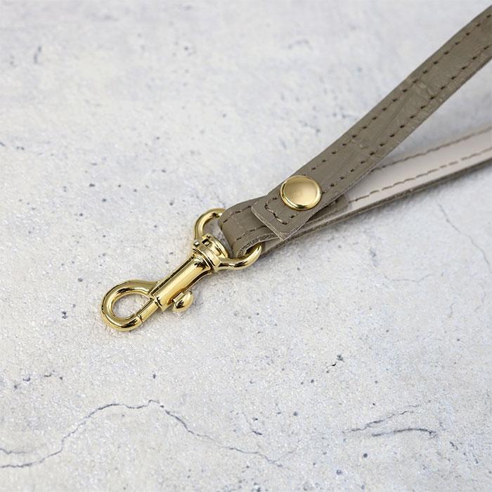 【レザーストラップチャーム】スマホケースストラップ/バッグチャーム/キーホルダーストラップ【レザーアクセサリー】【付け替え自在】 |  | 03