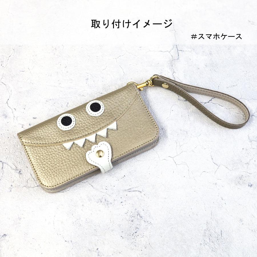 【レザーストラップチャーム】スマホケースストラップ/バッグチャーム/キーホルダーストラップ【レザーアクセサリー】【付け替え自在】 |  | 06