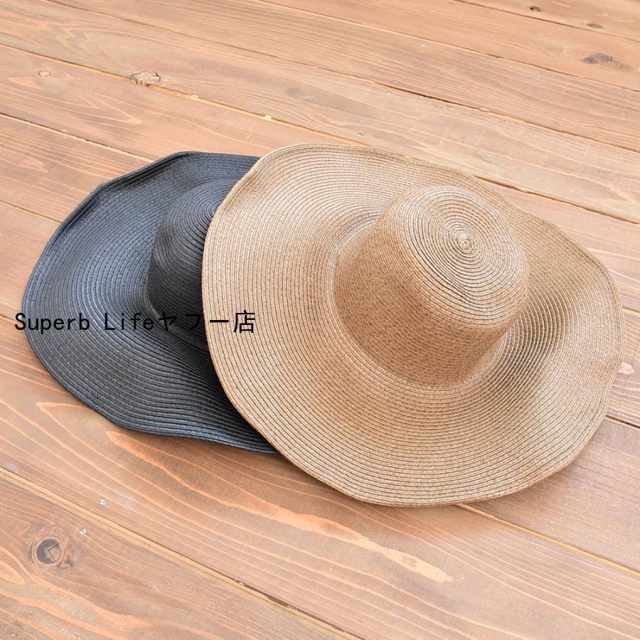 帽子 カンカン帽 つば広 つば広ハット つば広帽 女優帽 麦わら帽子 日よけ 日よけ帽子 UV対策 UV対策帽子 UVハット レディース 紫外線対策｜superblife｜08