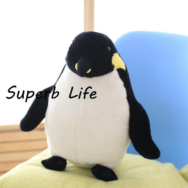 ペンギンリアルぬいぐるみ可愛い 抱き枕 クッションおもちゃふわふわインテリアプレゼント80cm｜superblife｜07