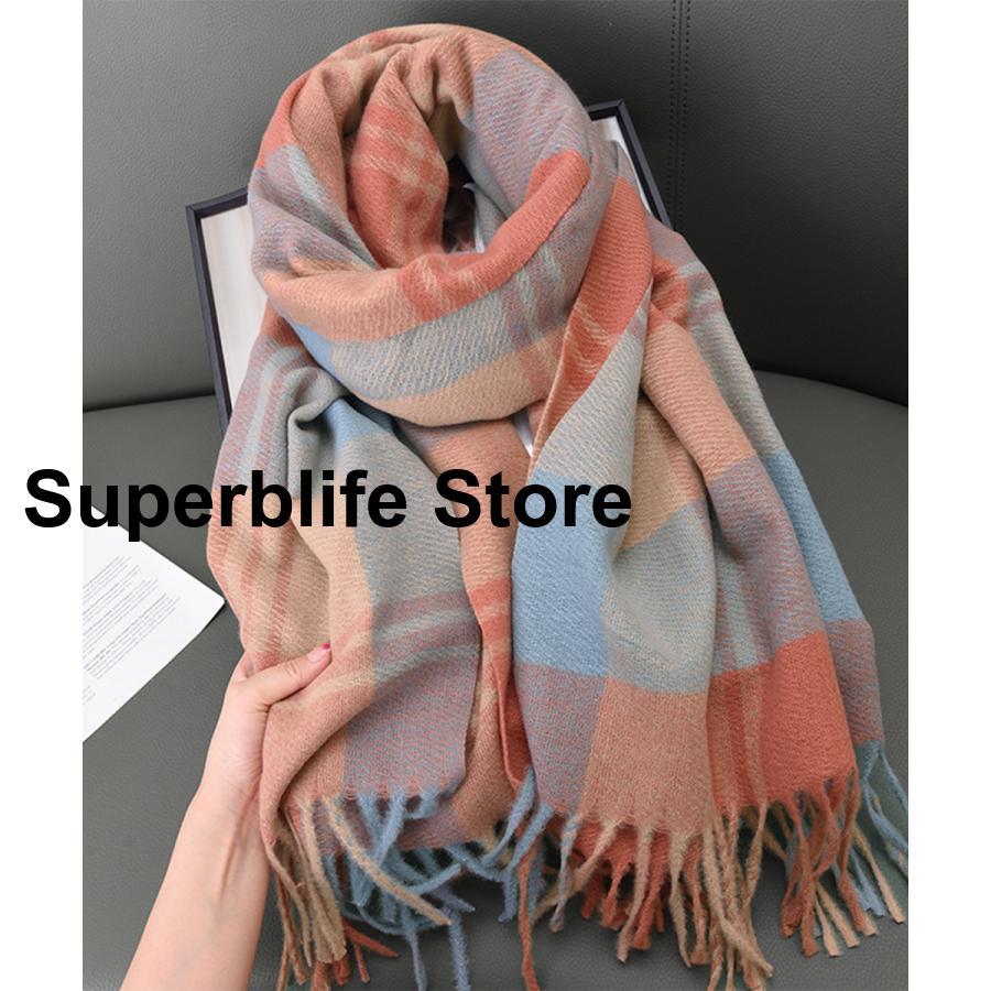 チェック柄マフラー 大判 ストール : Superb Lifeヤフー店 チェック柄マフラー 大判 ストール : Superb Lifeヤフー店