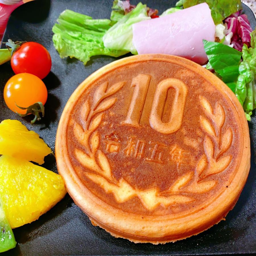 【メーカー公式】10円玉パン焼き器 直火 上下分離型 キャンプ フライパン 家庭用 フッ素加工 アウトドア 分離 分解 取り外し コンパクト 簡単 軽量｜superbproducts｜07