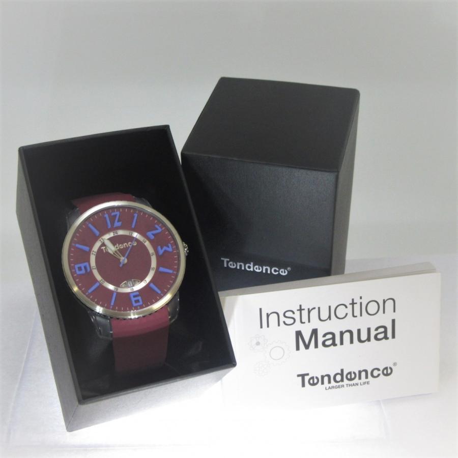 Tendence テンデンス 腕時計 Slim Pop Burgundy 3H TG131001 : superb 