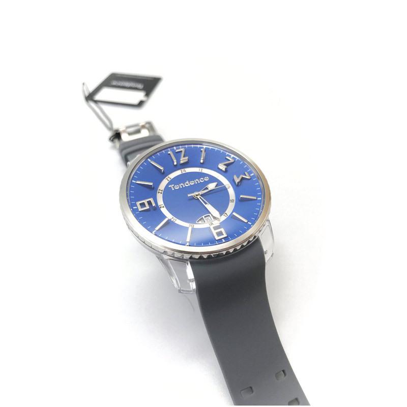 Tendence（テンデンス） 腕時計 Slim Pop Blue 3H TG131005 ビッグ