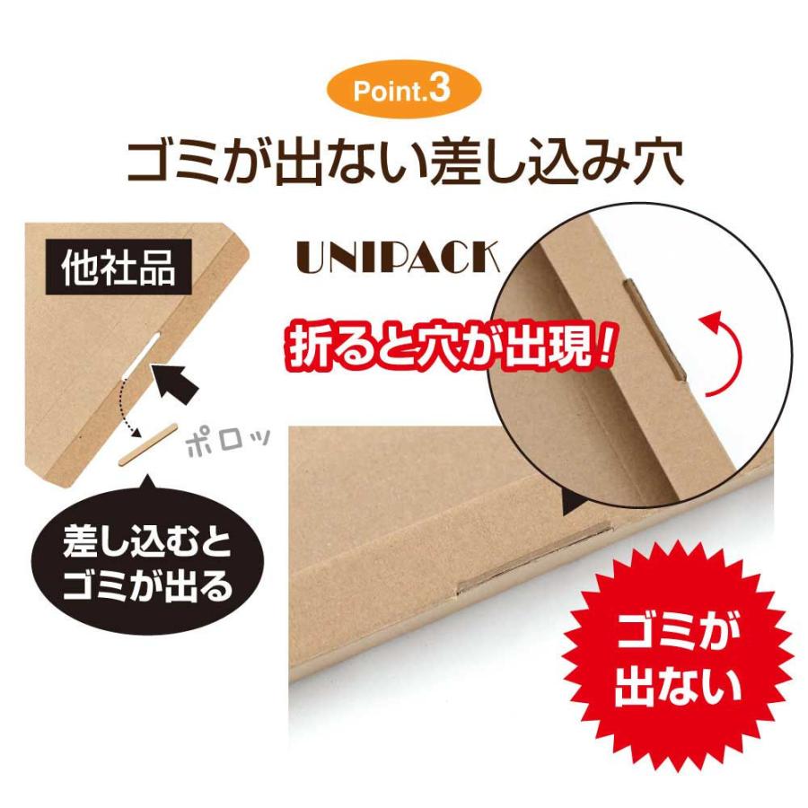 100枚セット】［A4］ネコポス最大 フリマ・オークション用 箱 段ボール