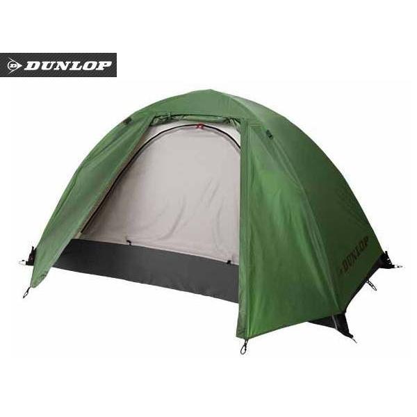 DUNLOP ツーリングテント　R127 ダンロップ R127（1人用3シーズンツーリングテント） グリーン ・即納