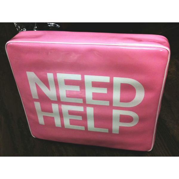 スミス　ニードヘルプ　ボートクッション ピンク | 