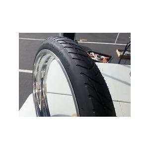 Duro(ダンロップOEM）DB1012　26×3.00 ファットビーチクルーザタイヤ黒　チューブ米バルブ33mm付きX2本組 新品 |  | 02